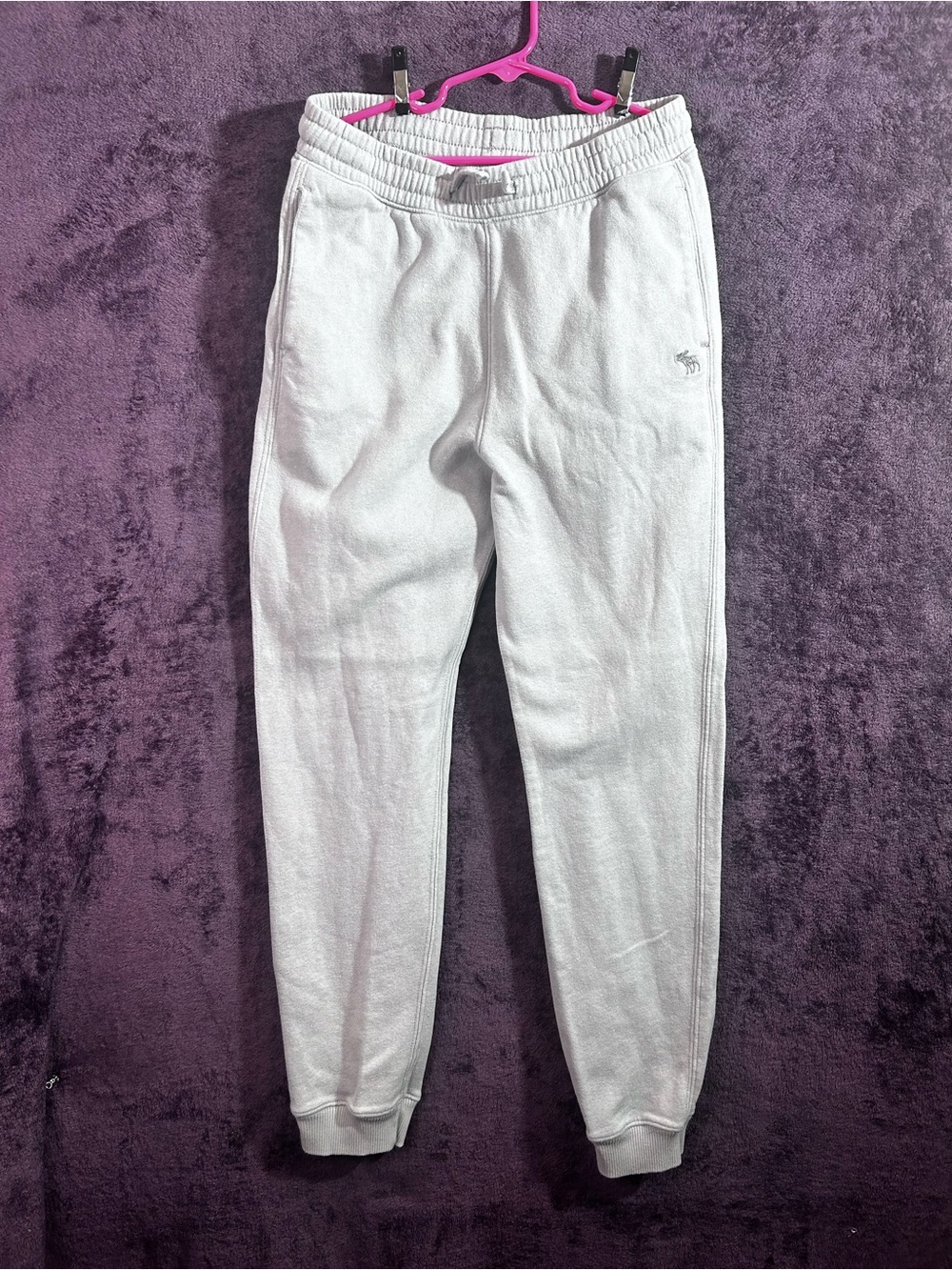 abercrombie kids Light Gray Sweatpants Joggers
